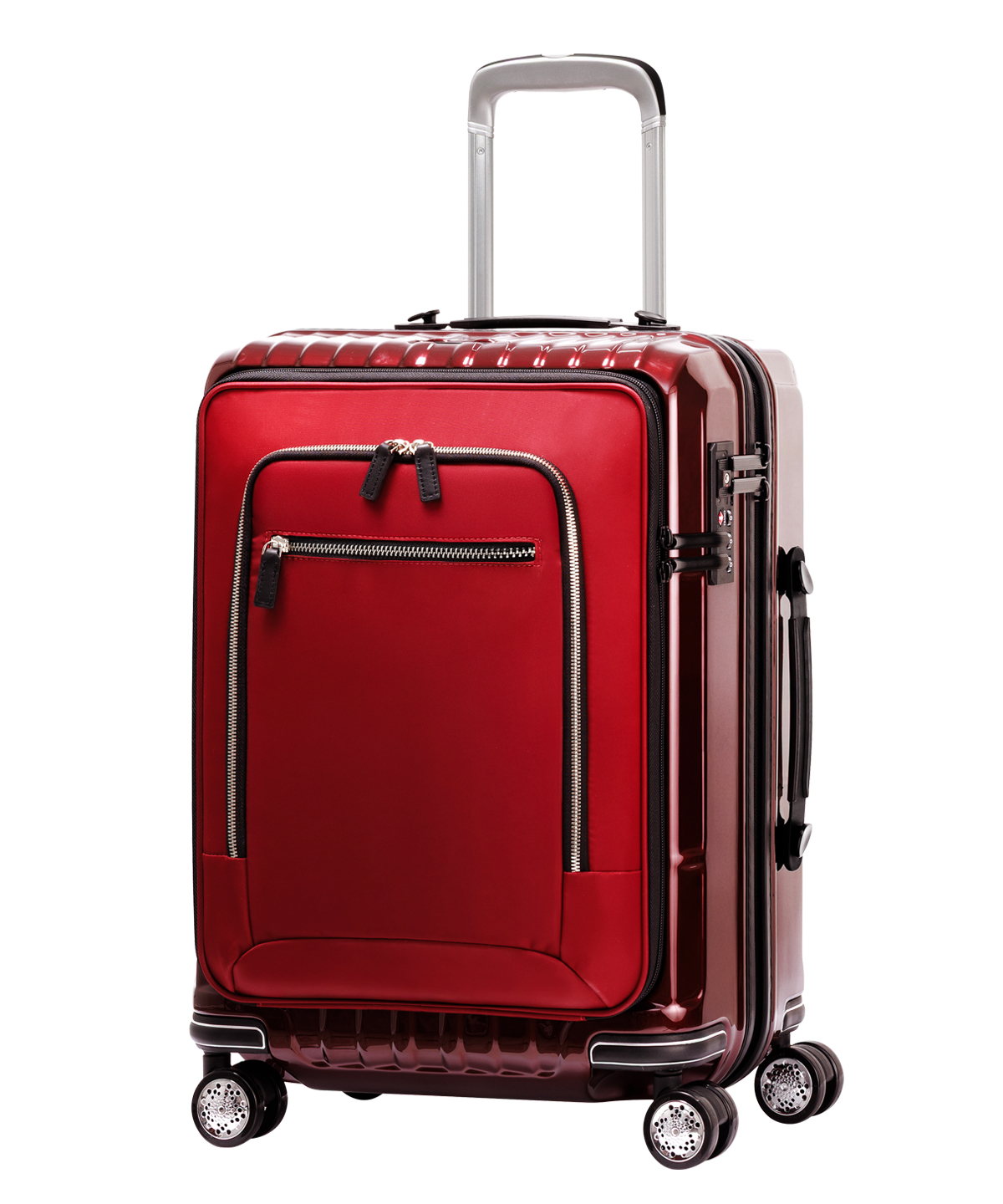 《快拆式兩用登機箱》行李箱-22吋 寶石紅