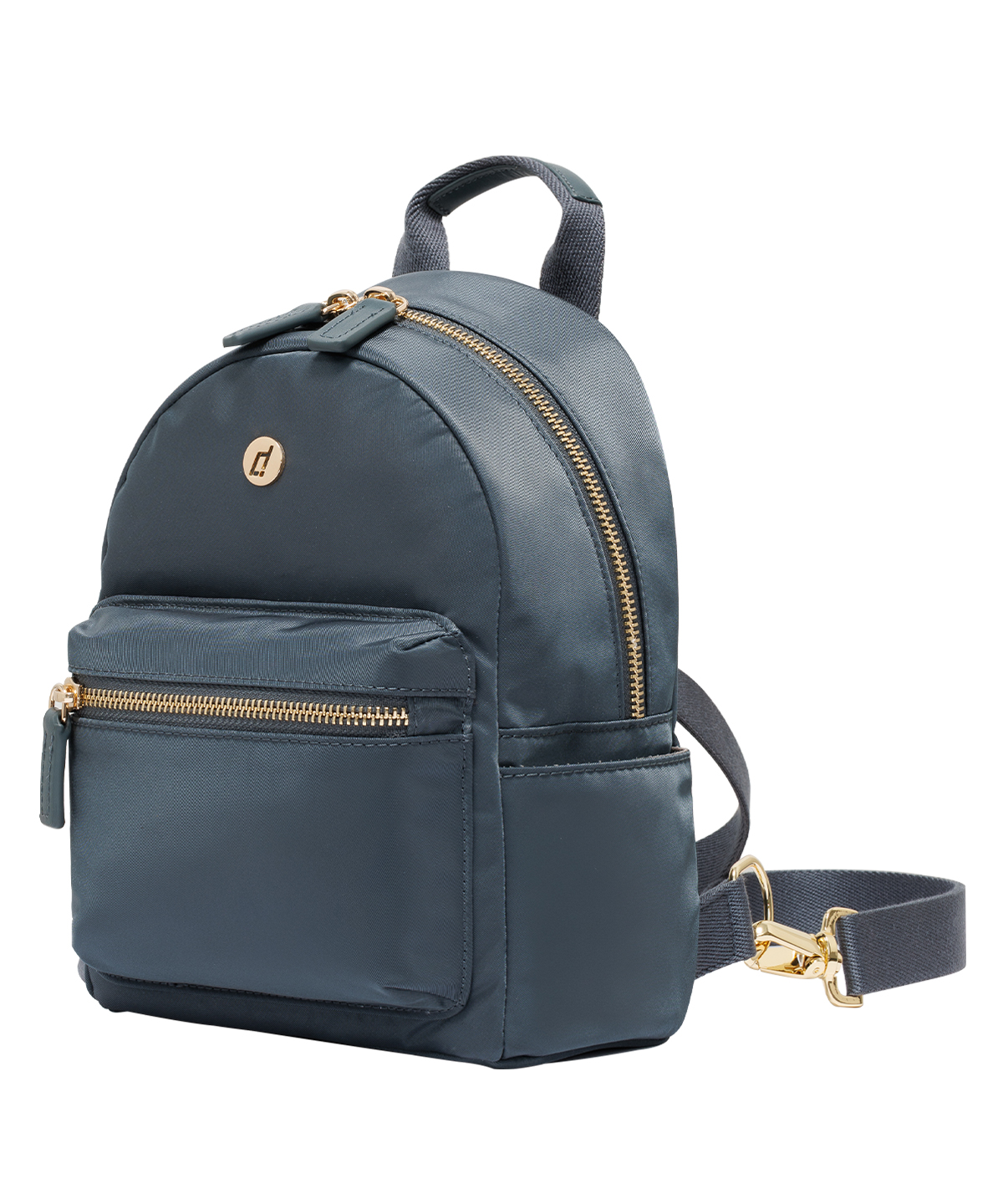 《後背包》休閒背包-軍藍色