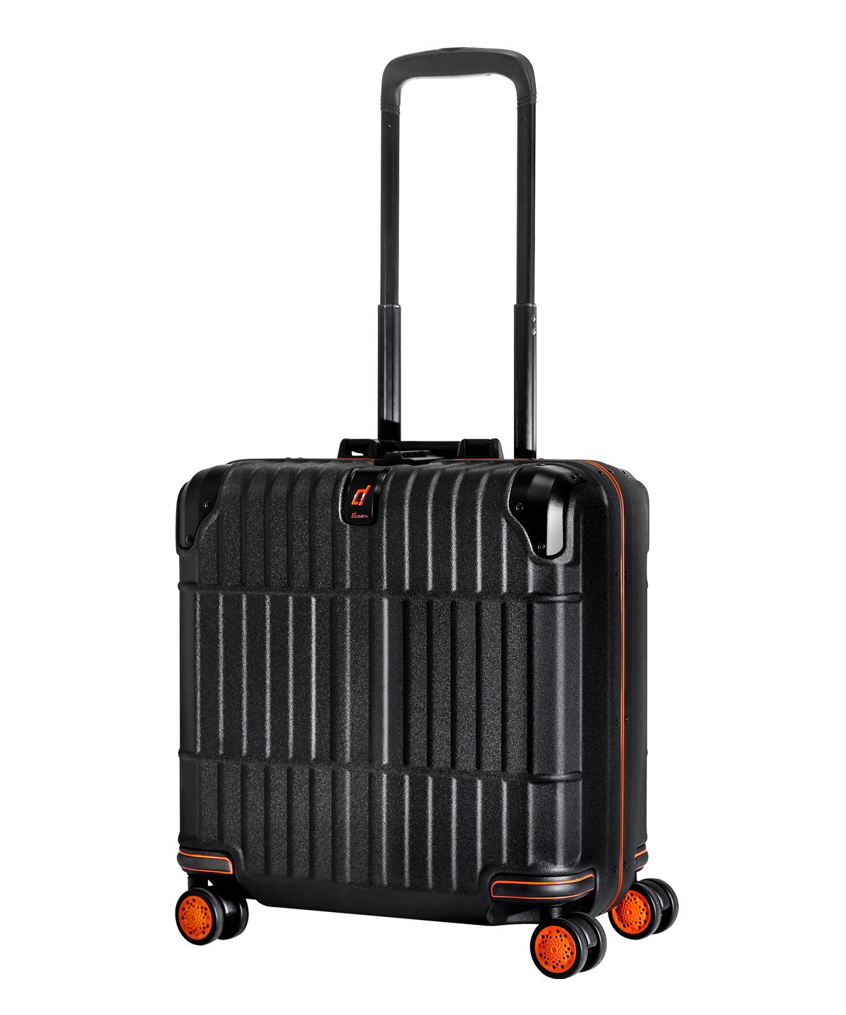 《登峰造極細鋁框》商務公事箱-16吋 黑色電子紋