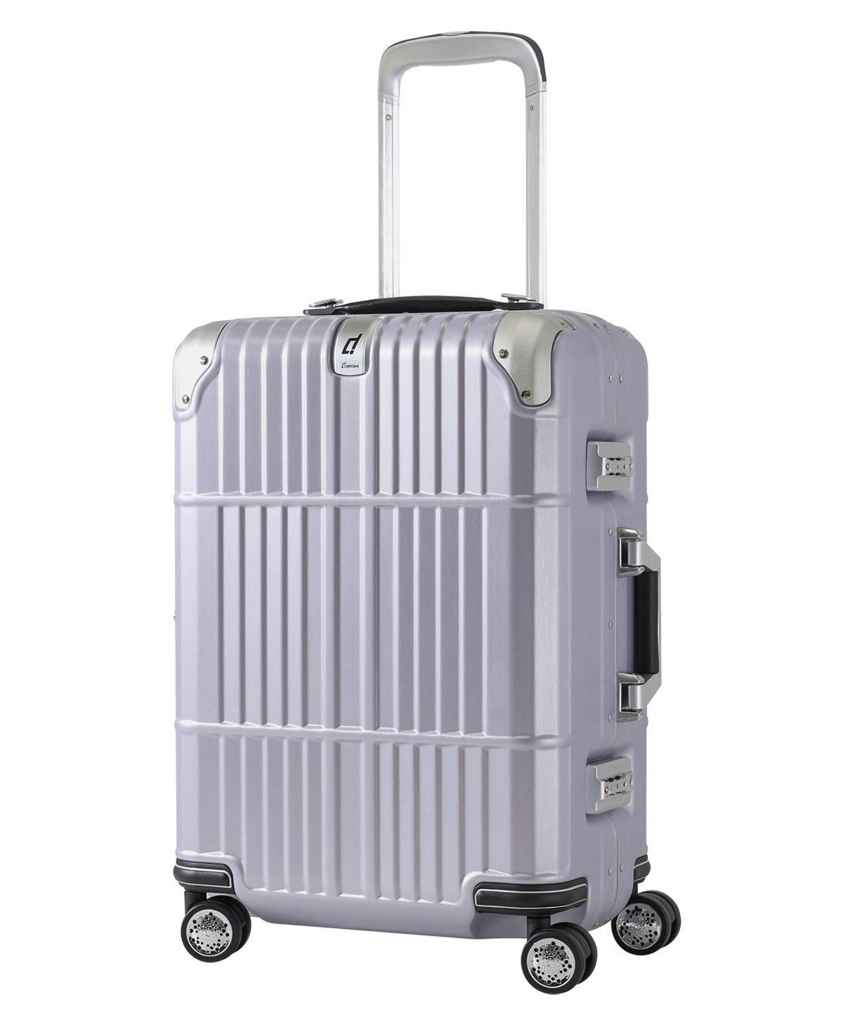 《登峰造極細鋁框》硬殼細鋁框箱-21吋 拉絲銀色