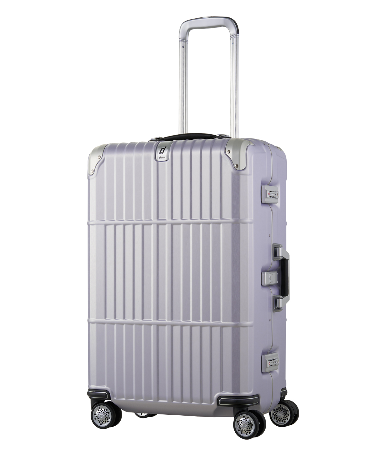 《登峰造極細鋁框》行李箱-27吋 拉絲銀色