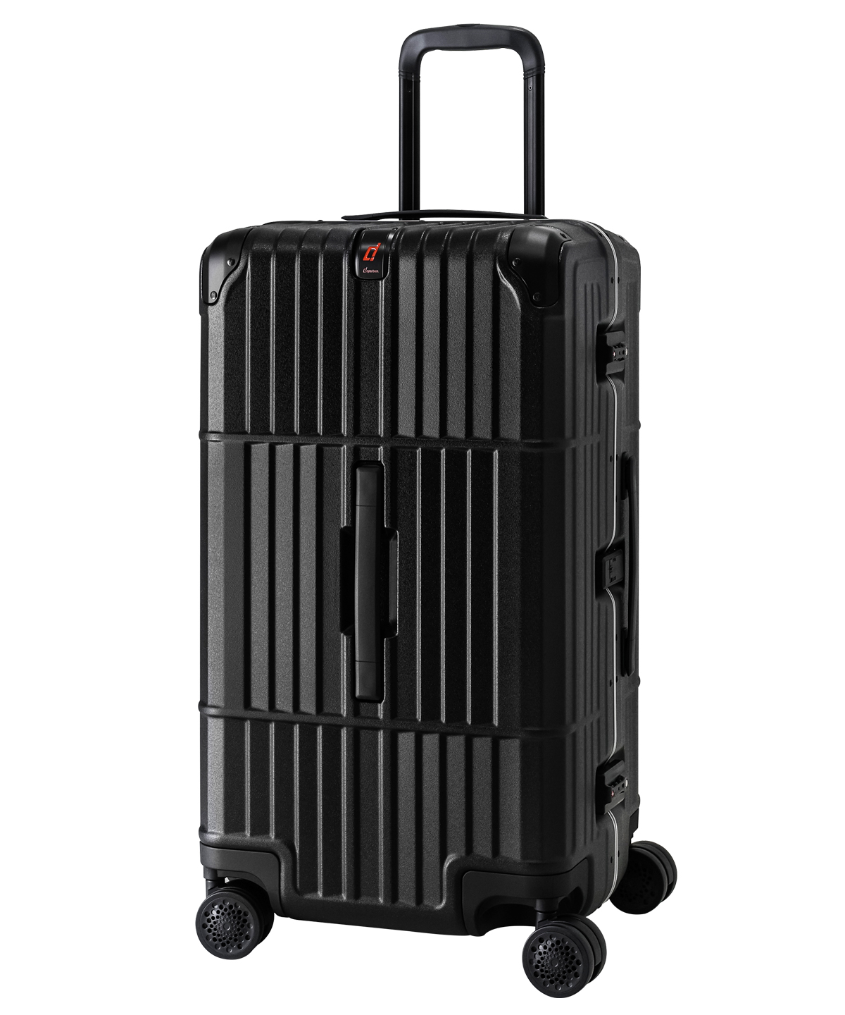 《異形鋁框箱》行李箱-27吋 黑色電子紋