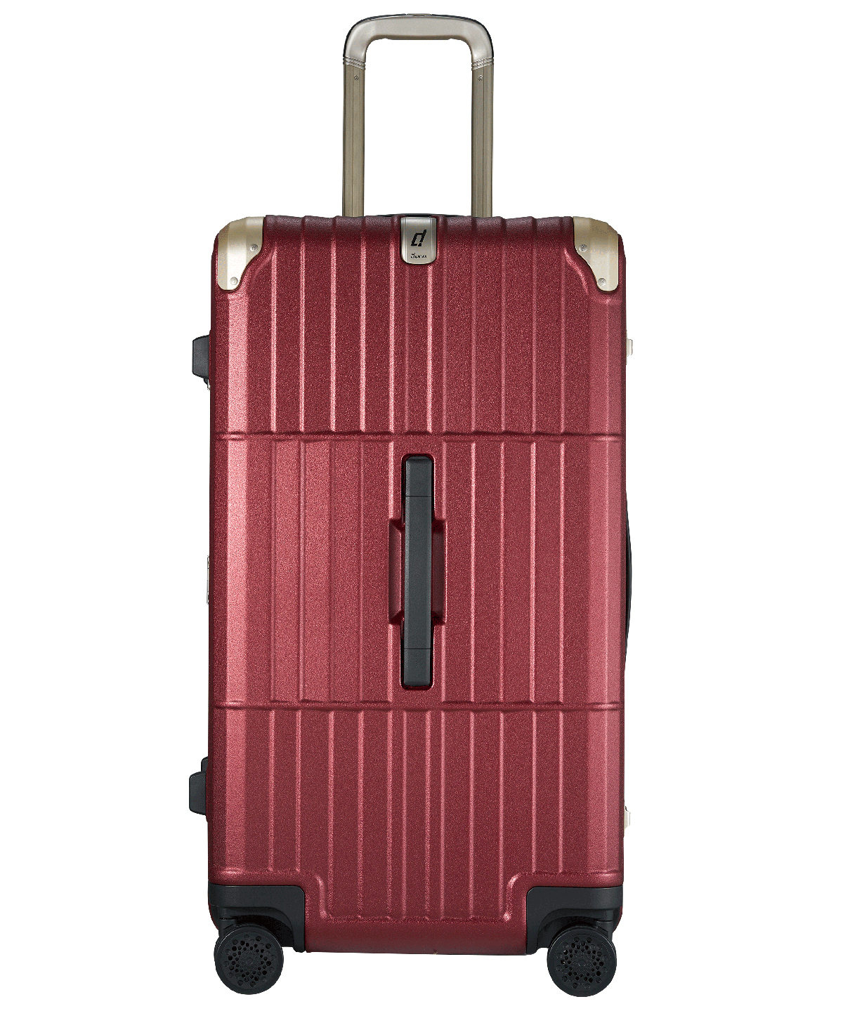 《異形鋁框箱》行李箱-27吋 珠光紅電子紋