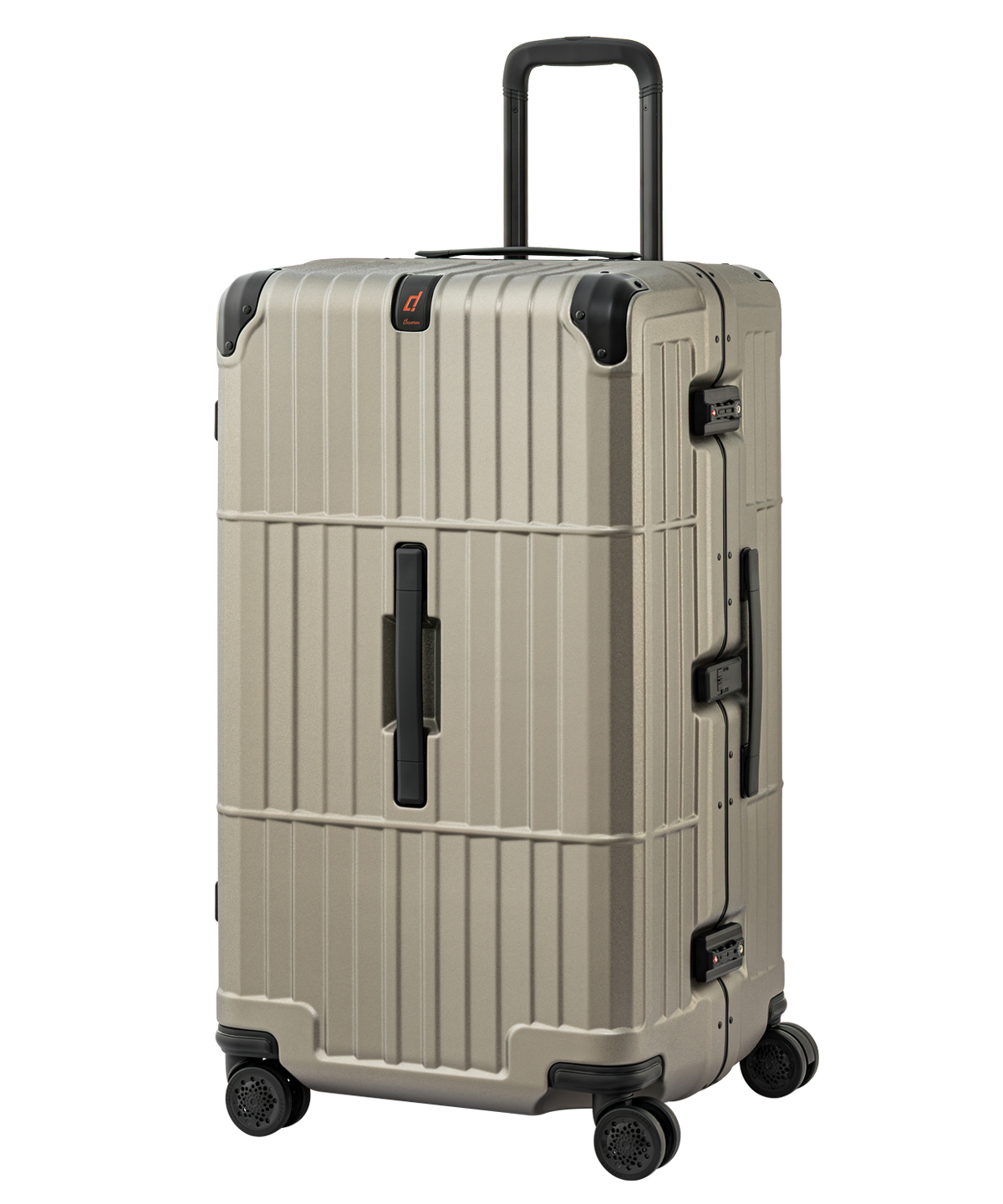 《異形鋁框煞車箱》行李箱-29吋 香檳