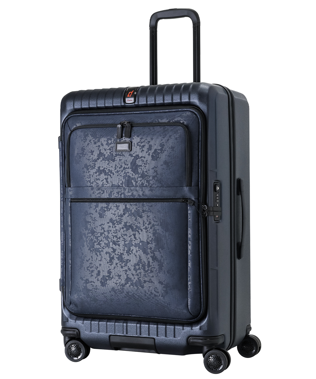 《前開式煞車箱》行李箱-27吋 迷彩深藍