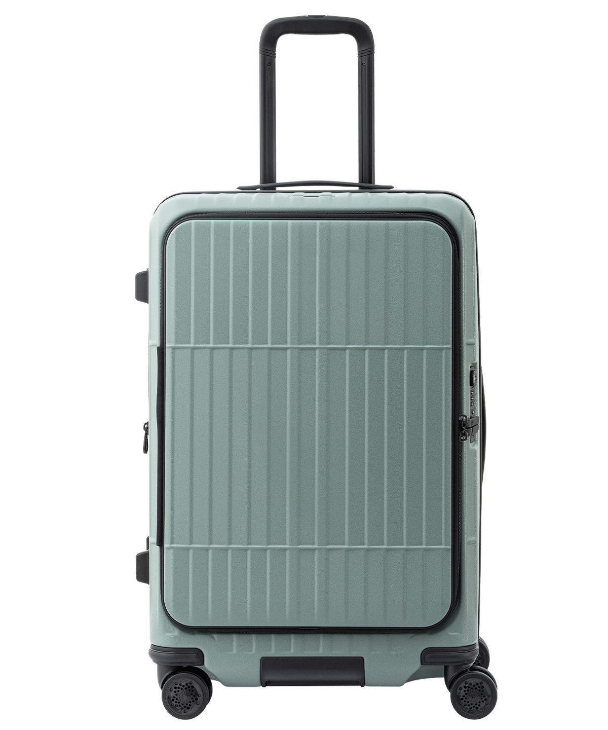 《前開式硬殼煞車箱》行李箱-29吋 灰綠色