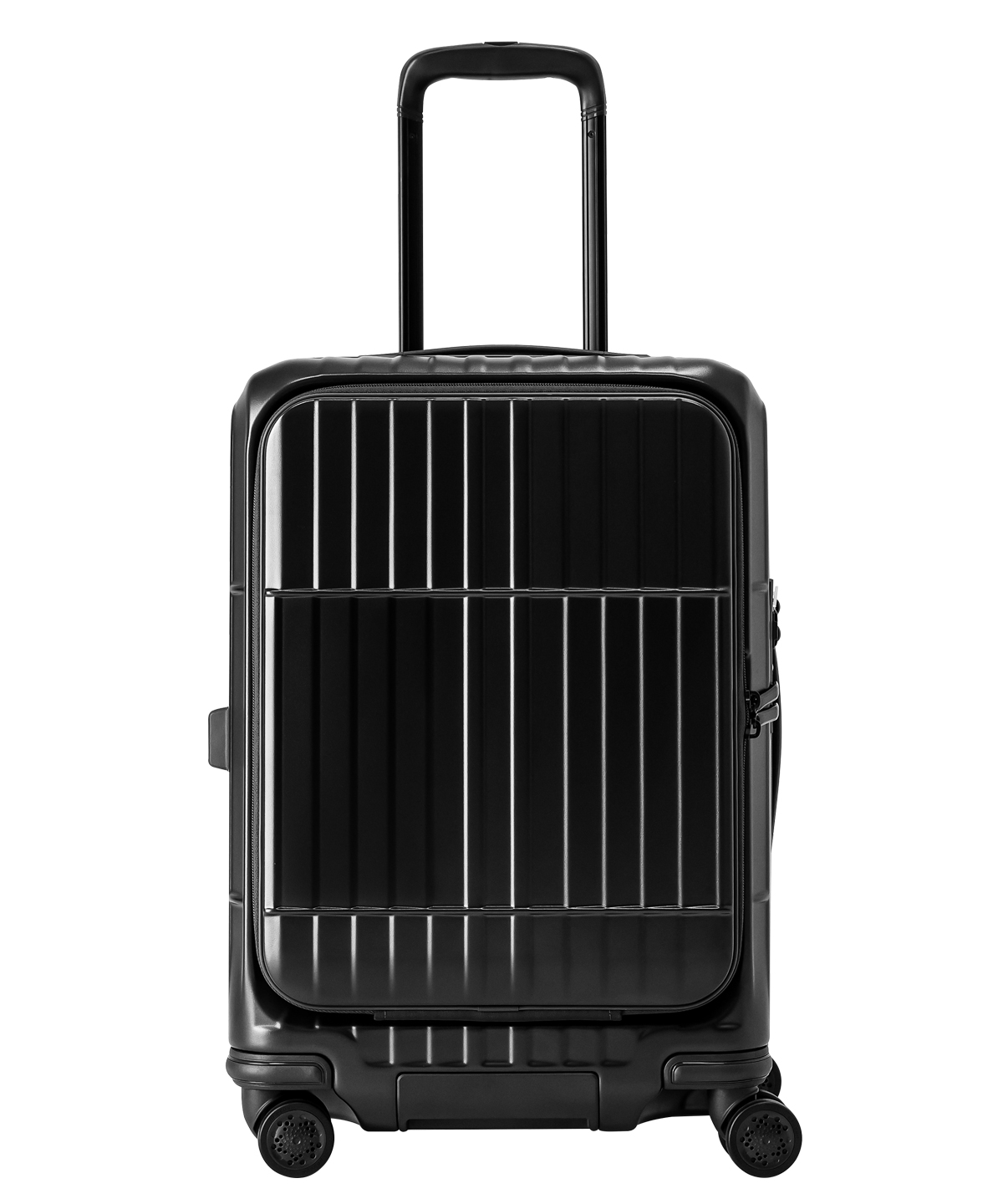 《前開式硬殼煞車箱》行李箱-22吋 霧黑色