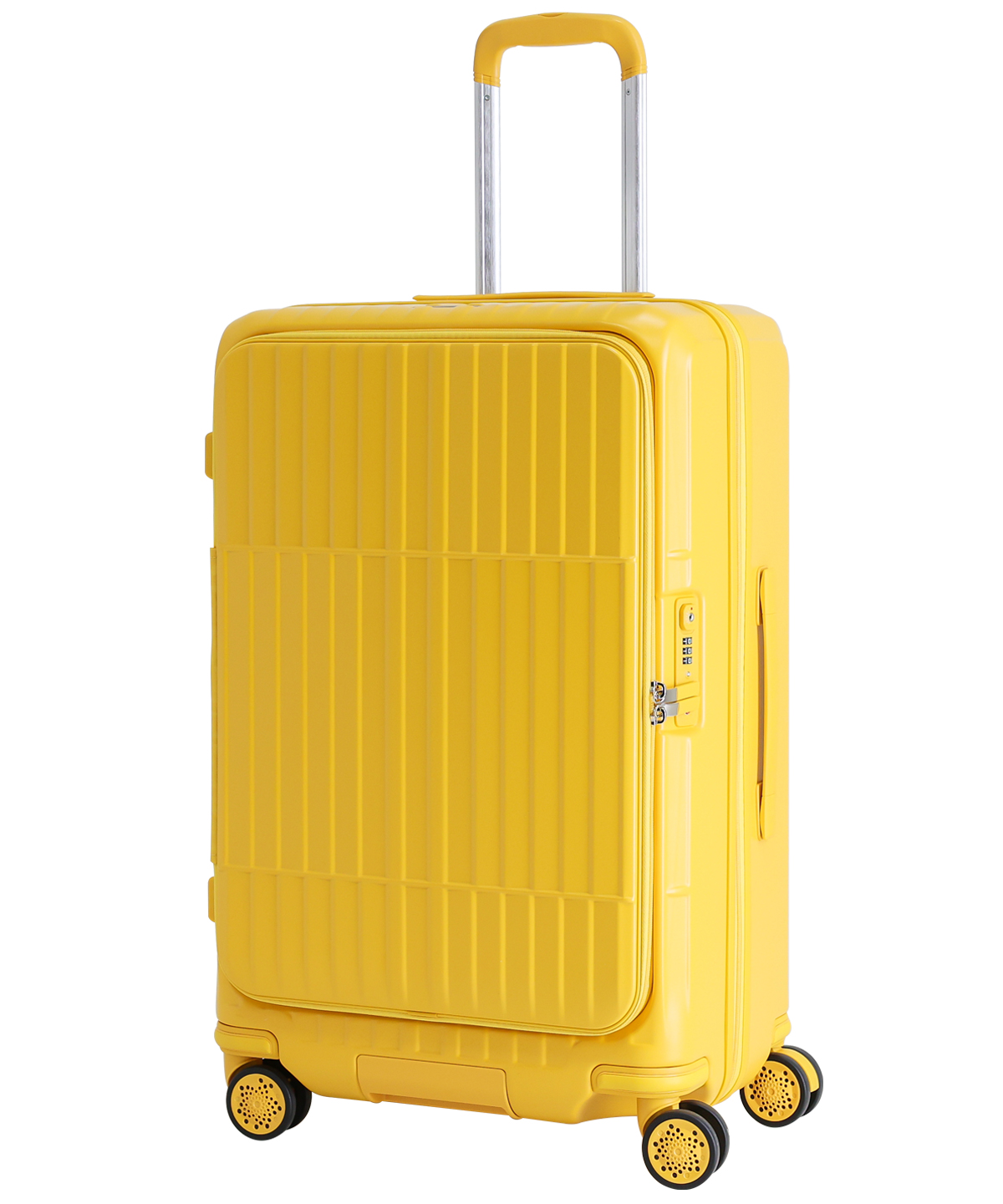 《前開式硬殼煞車箱》行李箱-29吋 霧黃色