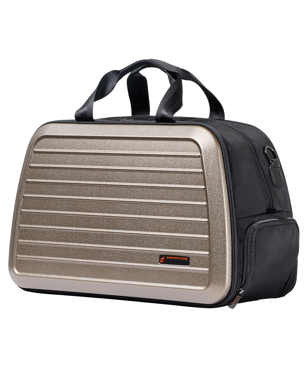 《商務公事包》多功能硬殼包-深香檳金