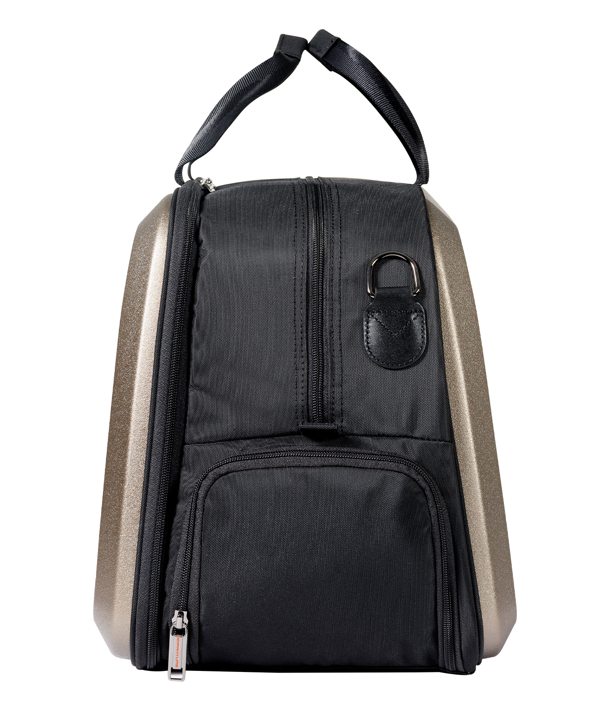 《商務公事包》多功能硬殼包-深香檳金