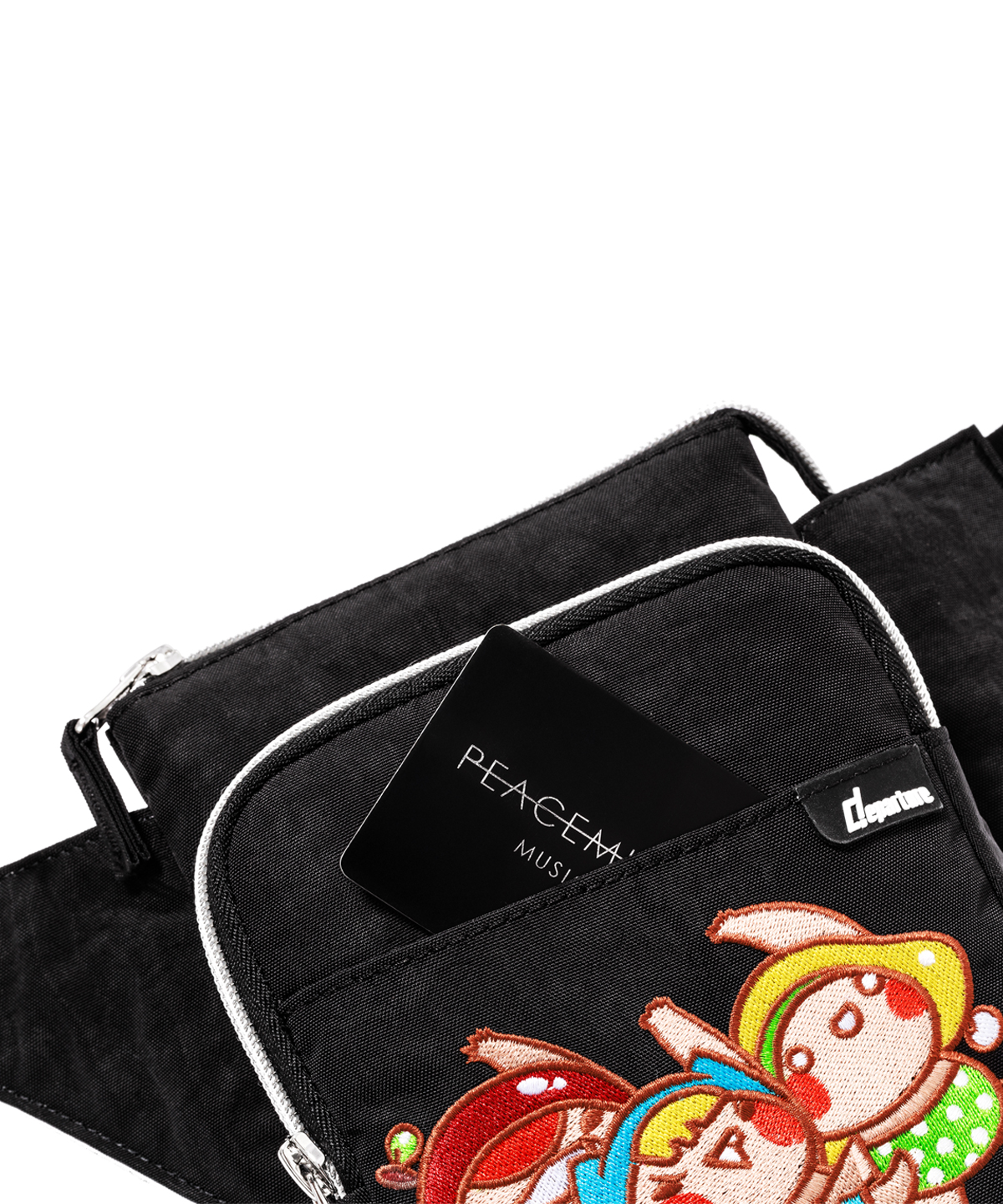 《旅行配件》可調式插畫聯名款腰包