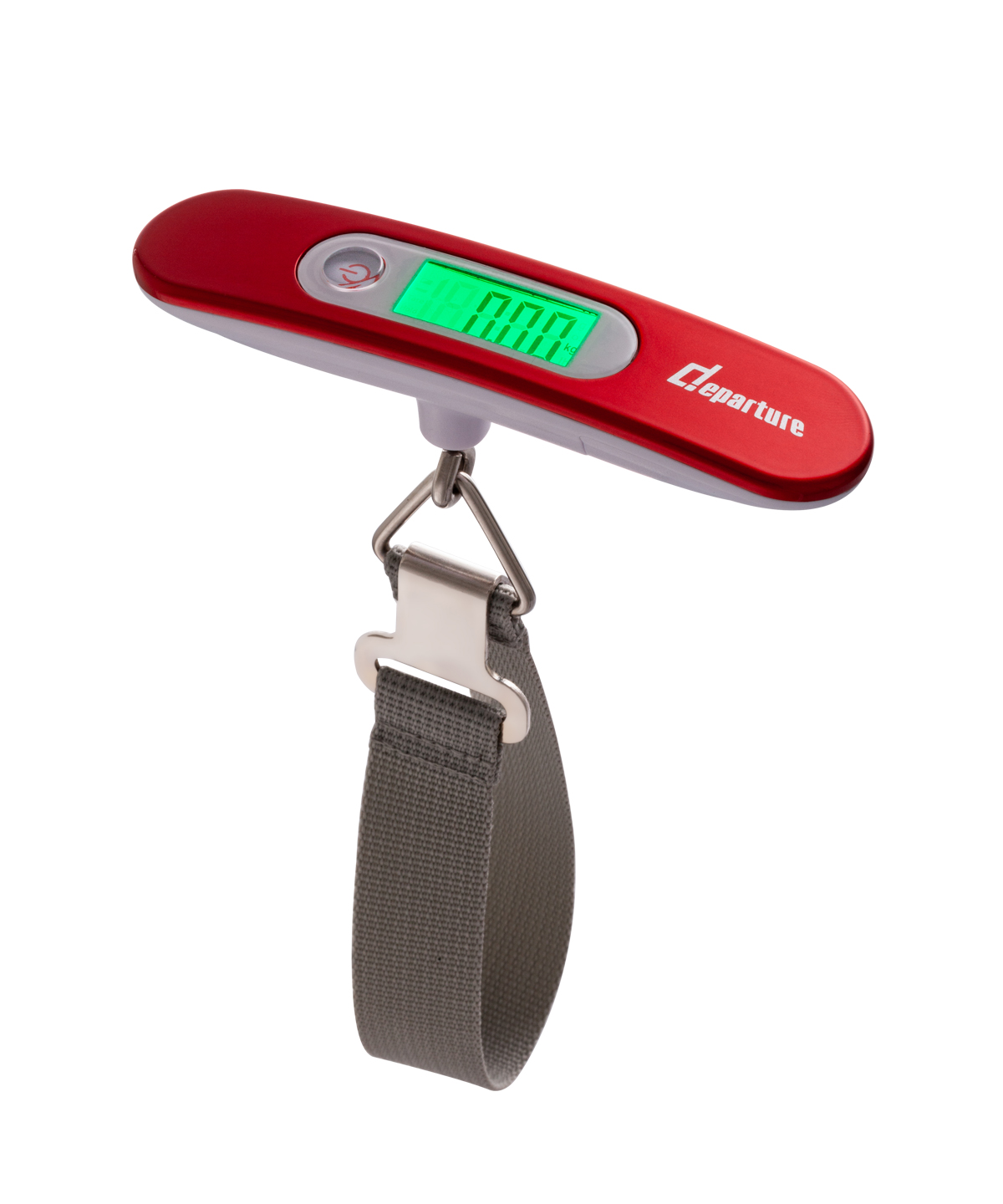 《旅行配件》攜帶式電子行李秤-紅色