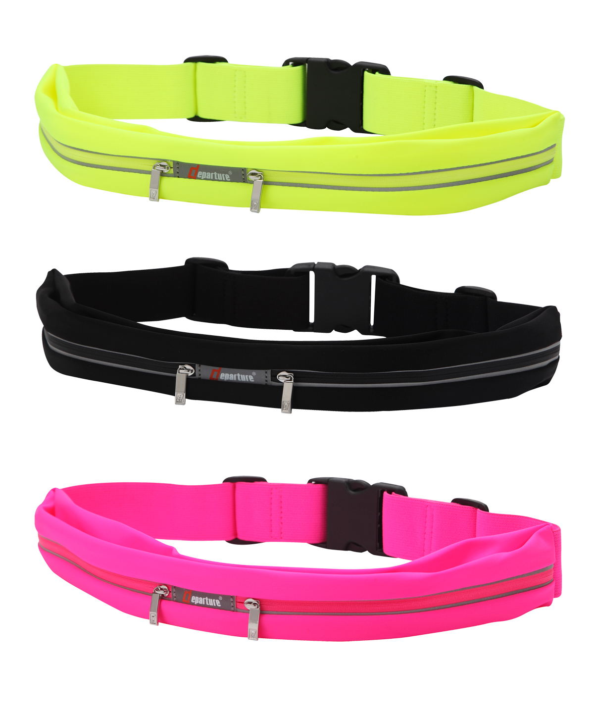 《旅行配件》運動腰包-螢光綠