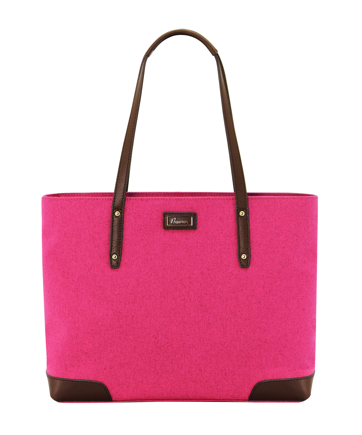 《肩背》時尚托特包-桃粉色