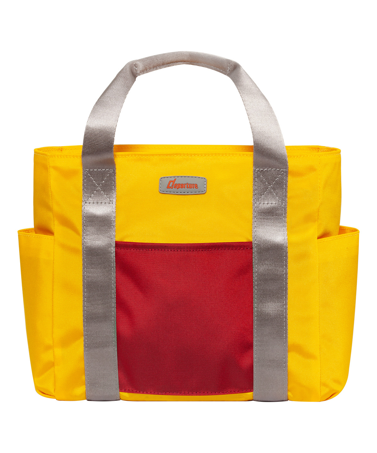 《手提包》休閒小提包-黃色+紅色