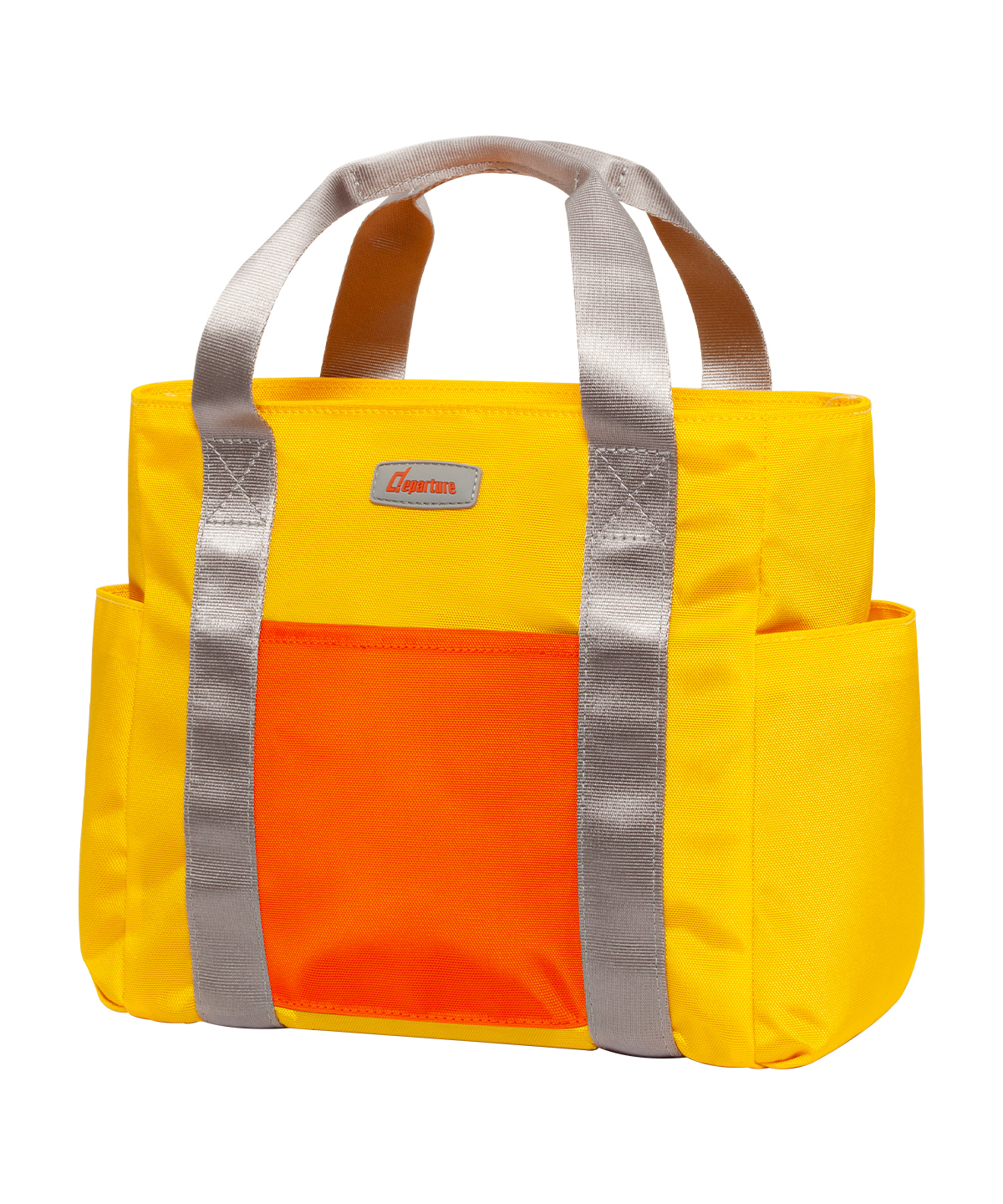 《手提包》休閒小提包-黃色+桔色