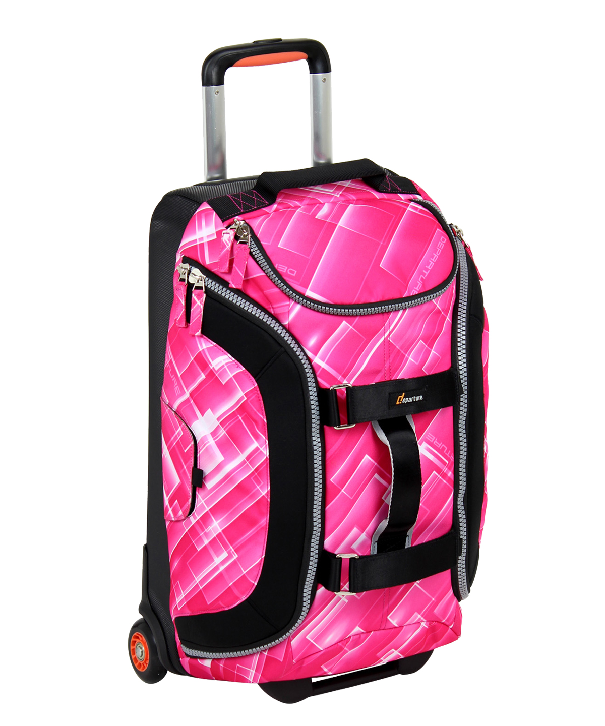 《Ardor 熱情》拉桿拖輪袋-22吋 桃紅色